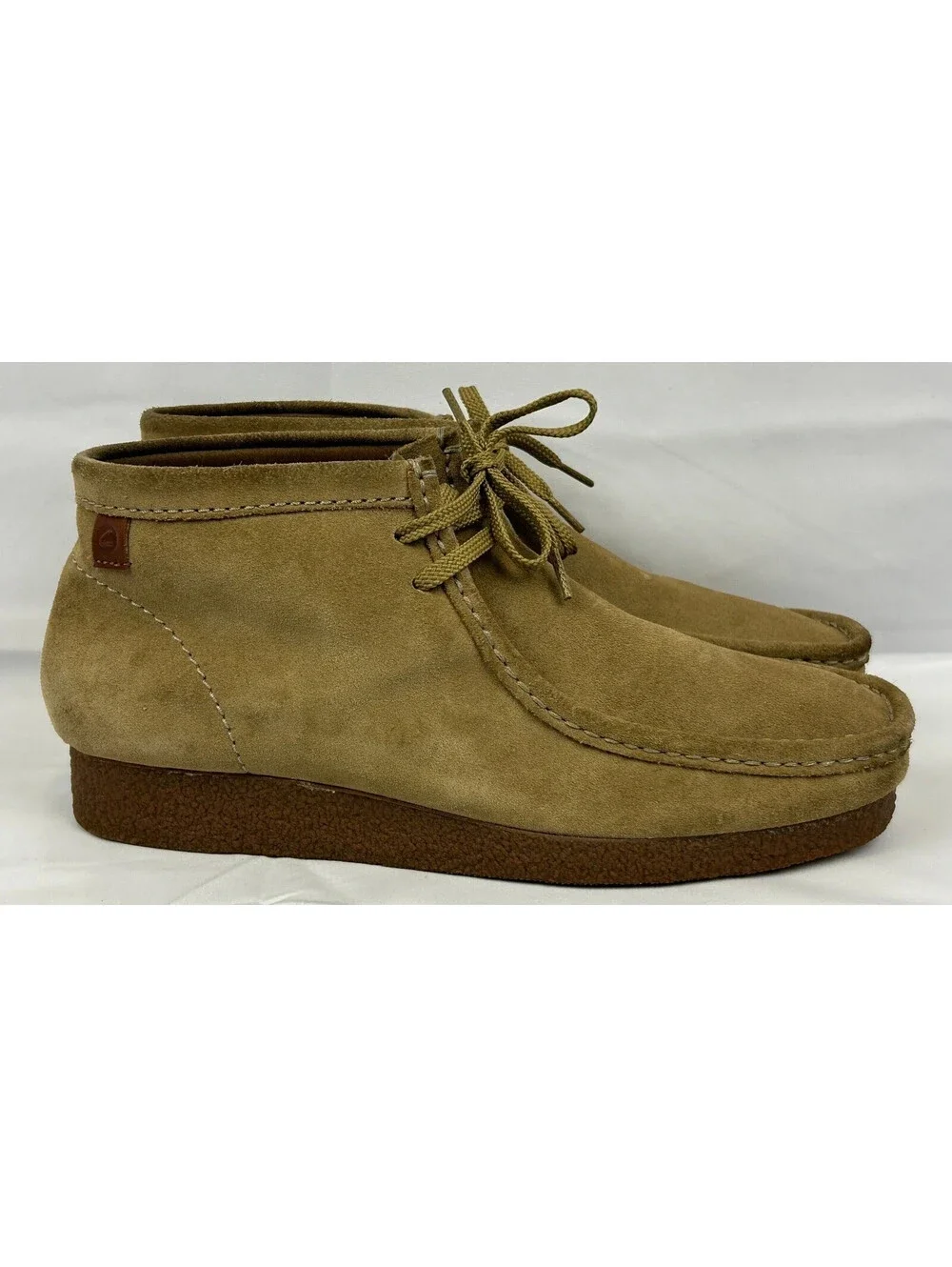 Clarks Collection Extreme Comfort Men's 11M Suede Wallabee Boots Tan